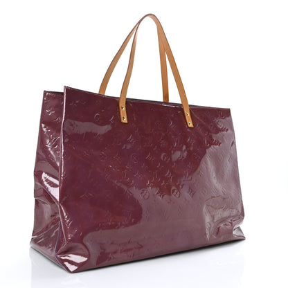 Louis Vuitton Vernis Reade GM Purple 3 of 13
