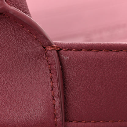 Christian Dior Calfskin Embossed Medium Book Tote Red 11 of 12