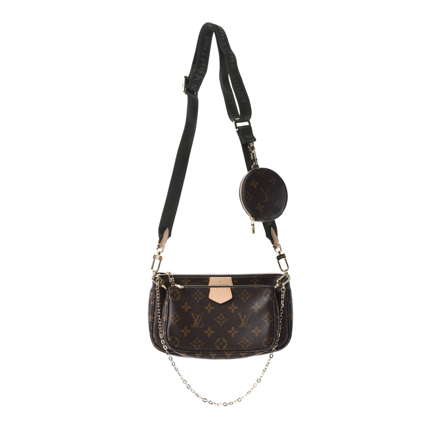 Louis Vuitton Monogram Multi Pochette Accessories Kaki 1 of 13