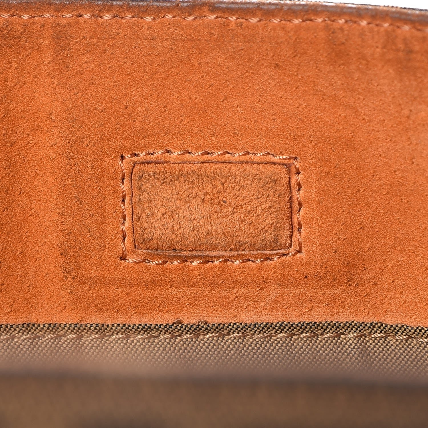 Fendi Zucca Large Hobo Tobacco Orange 11 of 13