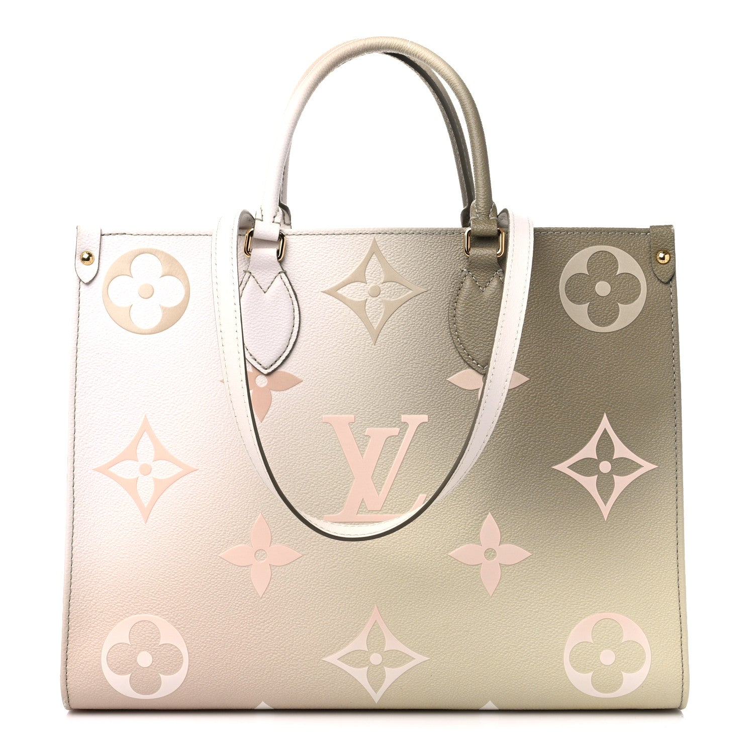Louis Vuitton Monogram Giant Spring In The City OnTheGo MM Sunset Kaki 1 of 13