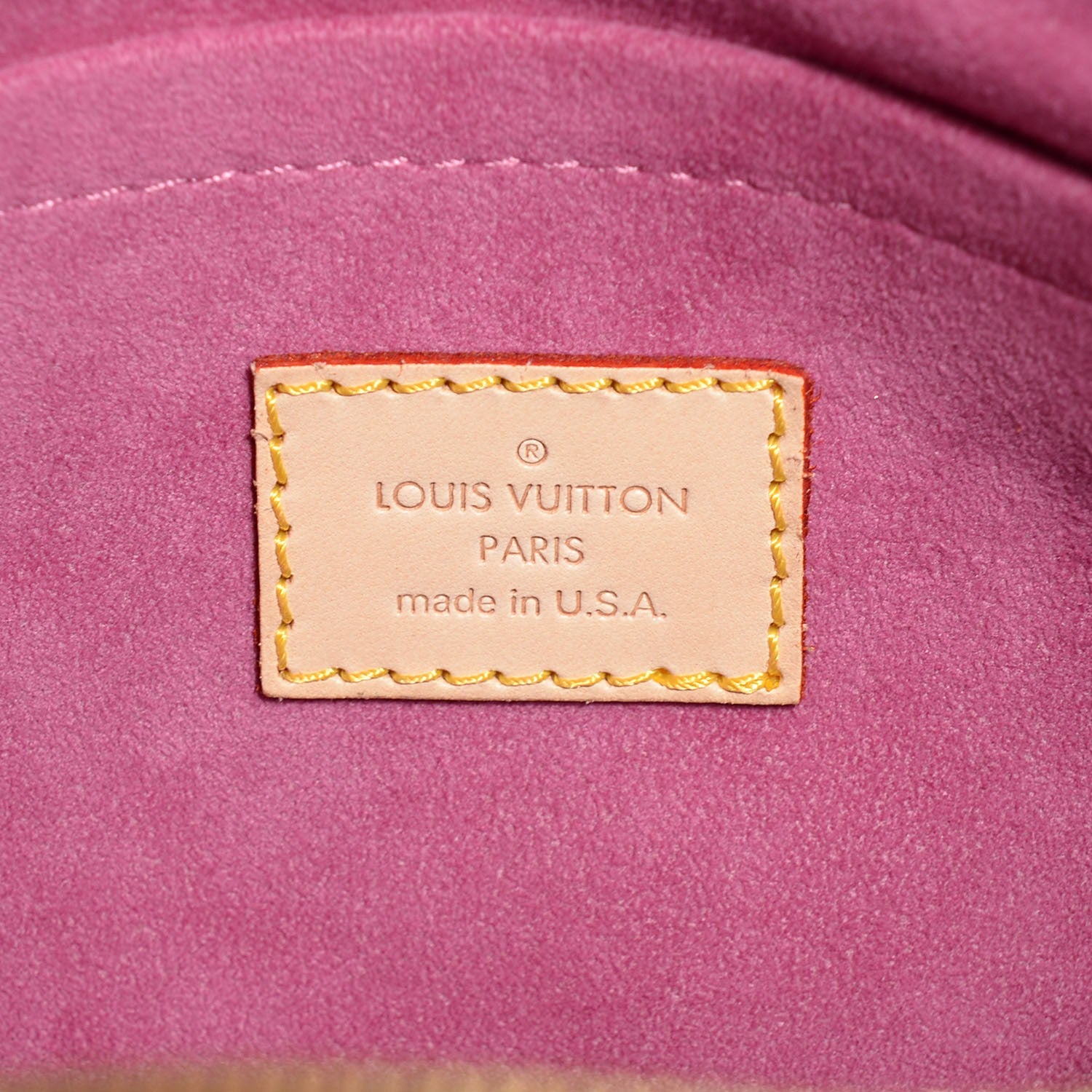 Louis Vuitton Monogram Denim Neo Speedy Fuchsia 6 of 7