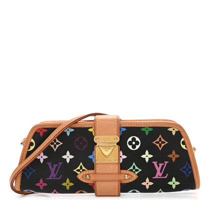 Louis Vuitton Monogram Multicolor Shirley Black 1 of 8
