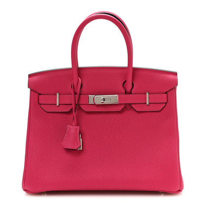 Hermes Togo BIRKIN 30 Rose Mexico 1 of 11