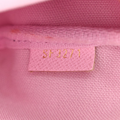 Louis Vuitton Monogram 2021 Christmas Animation Japanese Garden Mini Pochette Accessories Wisteria Pink 7 of 7