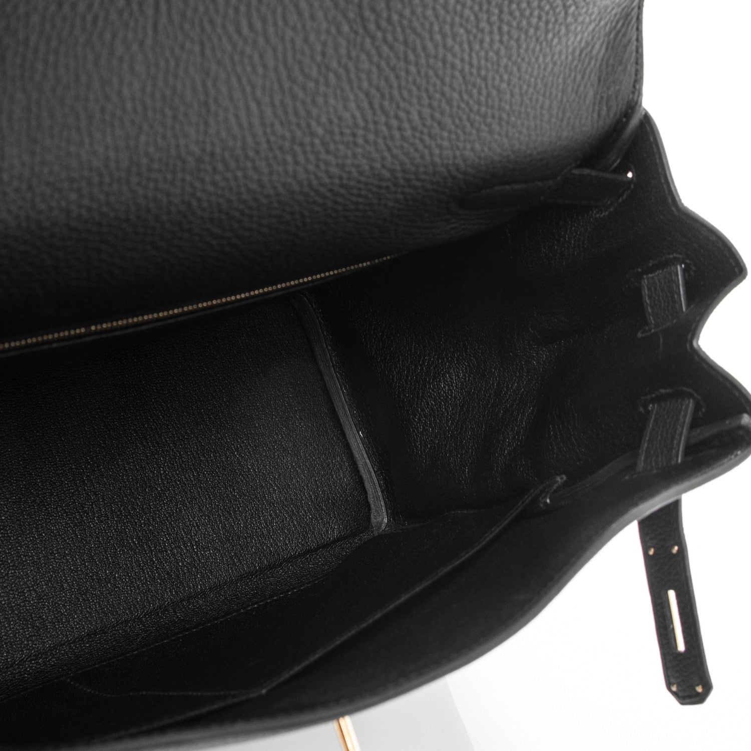 Hermes Togo Kelly Retourne 32 Black 26 of 28