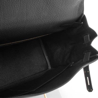 Hermes Togo Kelly Retourne 32 Black 26 of 28