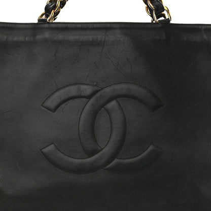 Chanel Calfskin CC Tote Black 8 of 15