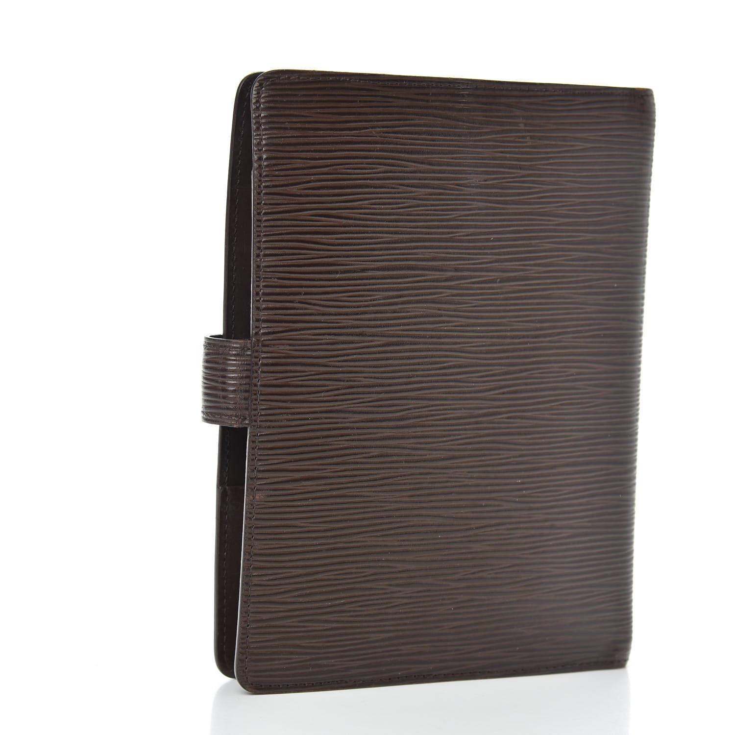 Louis Vuitton Epi Medium Ring Agenda Moka 3 of 11