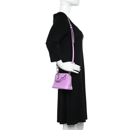 Louis Vuitton Epi Nano Alma Lilas Privence 2 of 9