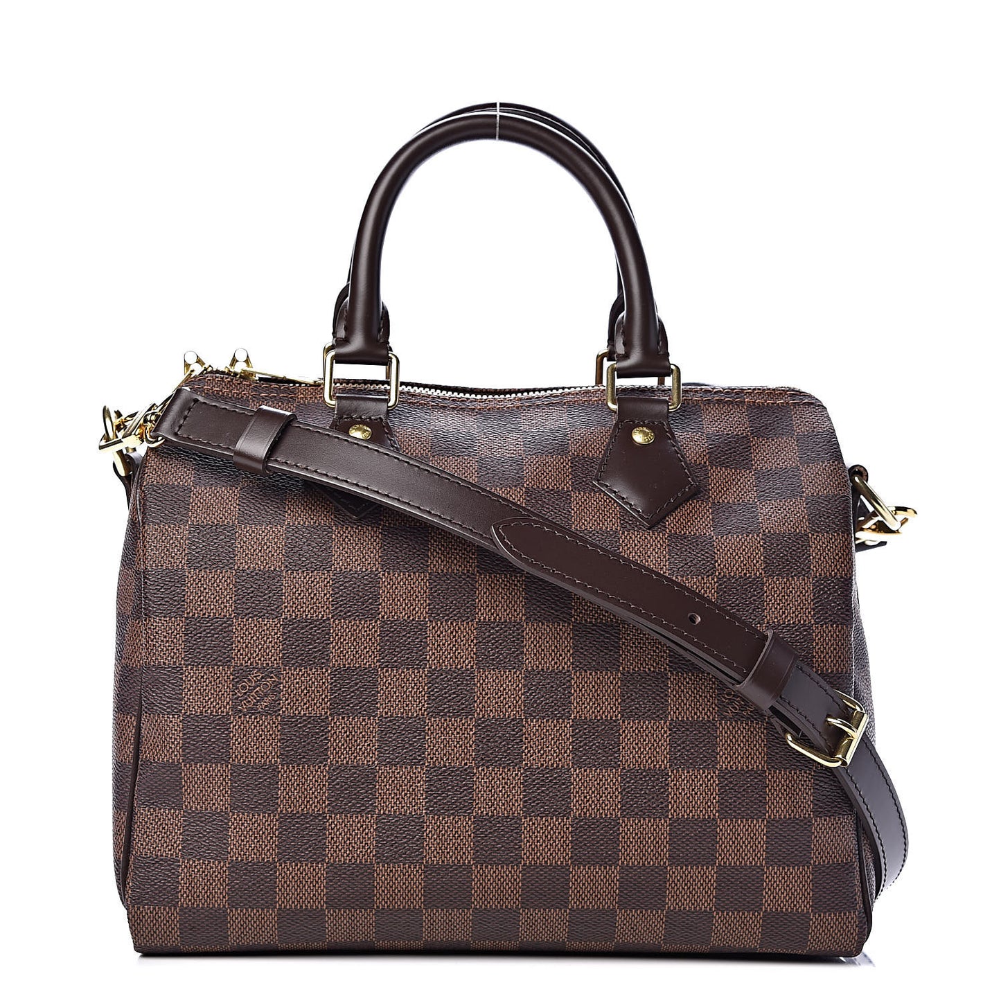 Damier Ebene Speedy Bandouliere 25