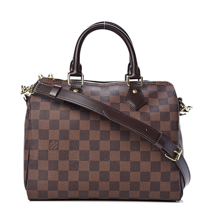 Louis Vuitton Damier Ebene Speedy Bandouliere 25 1 of 11