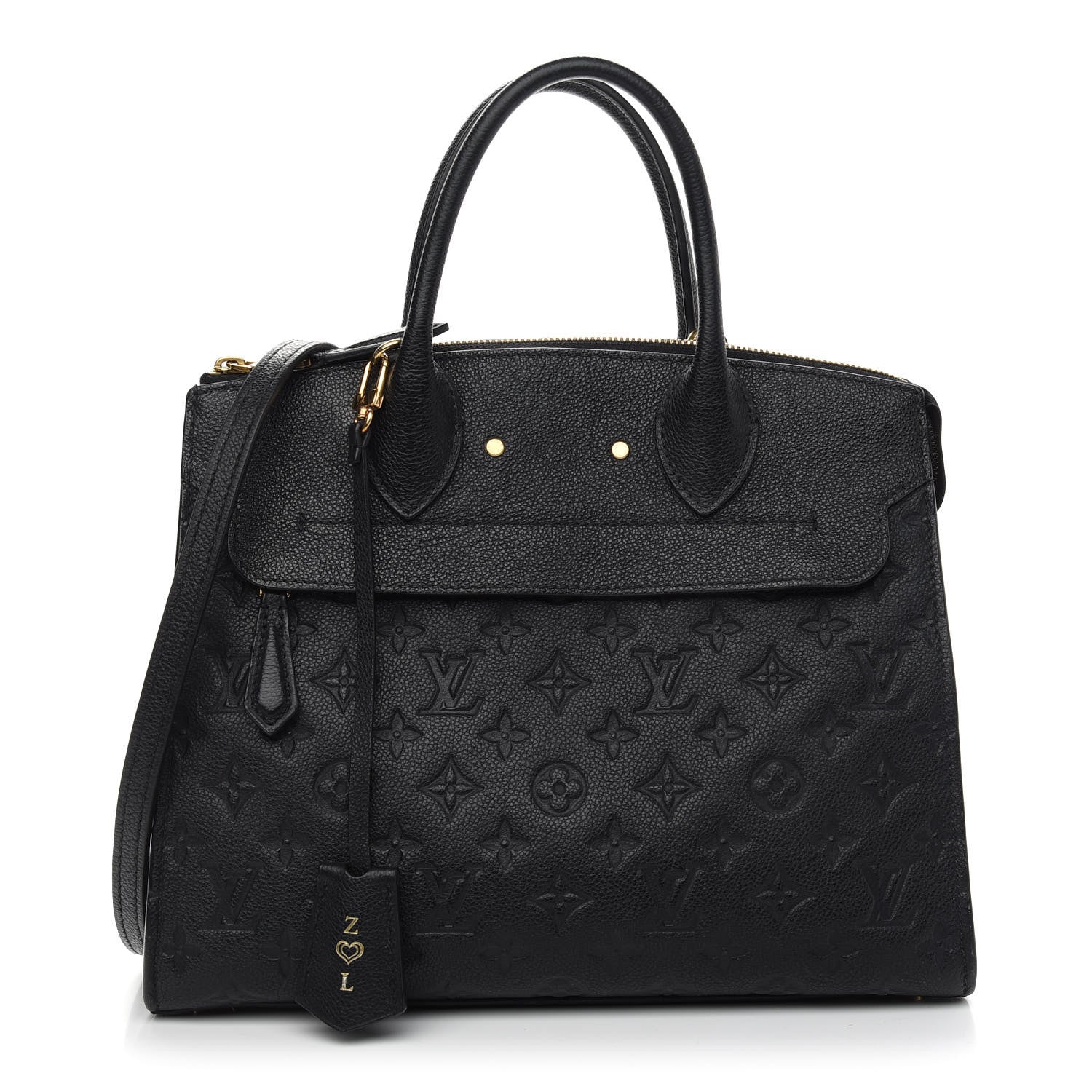 Louis Vuitton Empreinte Pont Neuf MM Black 1 of 13