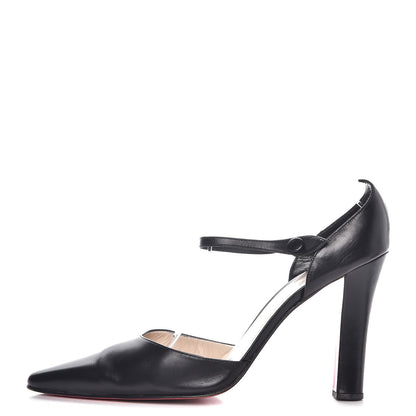 Christian Louboutin Kid La Donna 110 Mary Jane Pumps 39.5 Black 1 of 20
