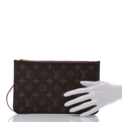 Louis Vuitton Monogram Neverfull MM GM Pochette Cherry 2 of 7