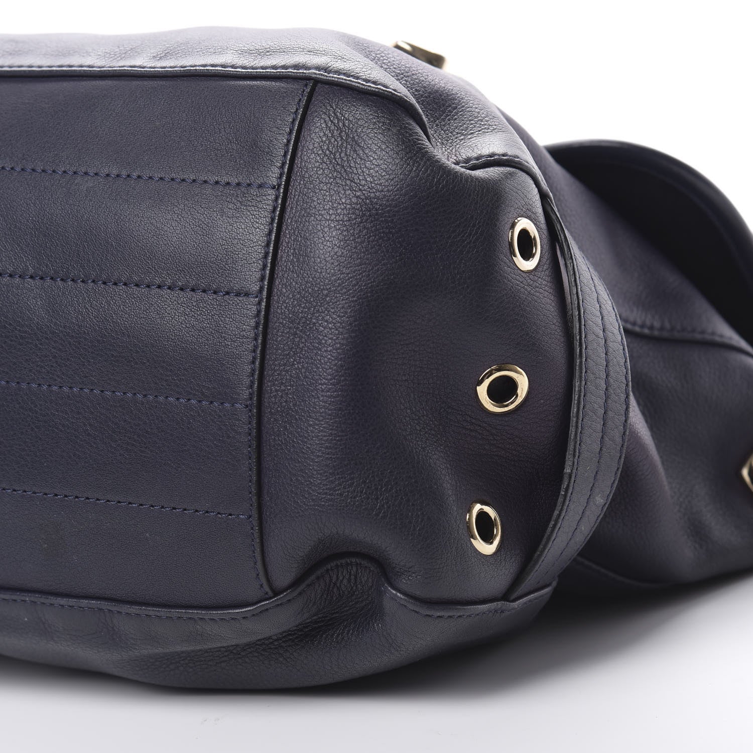 Mulberry Soft Grain Calfskin Oversized Tillie Satchel Nightshade Blue 11 of 15