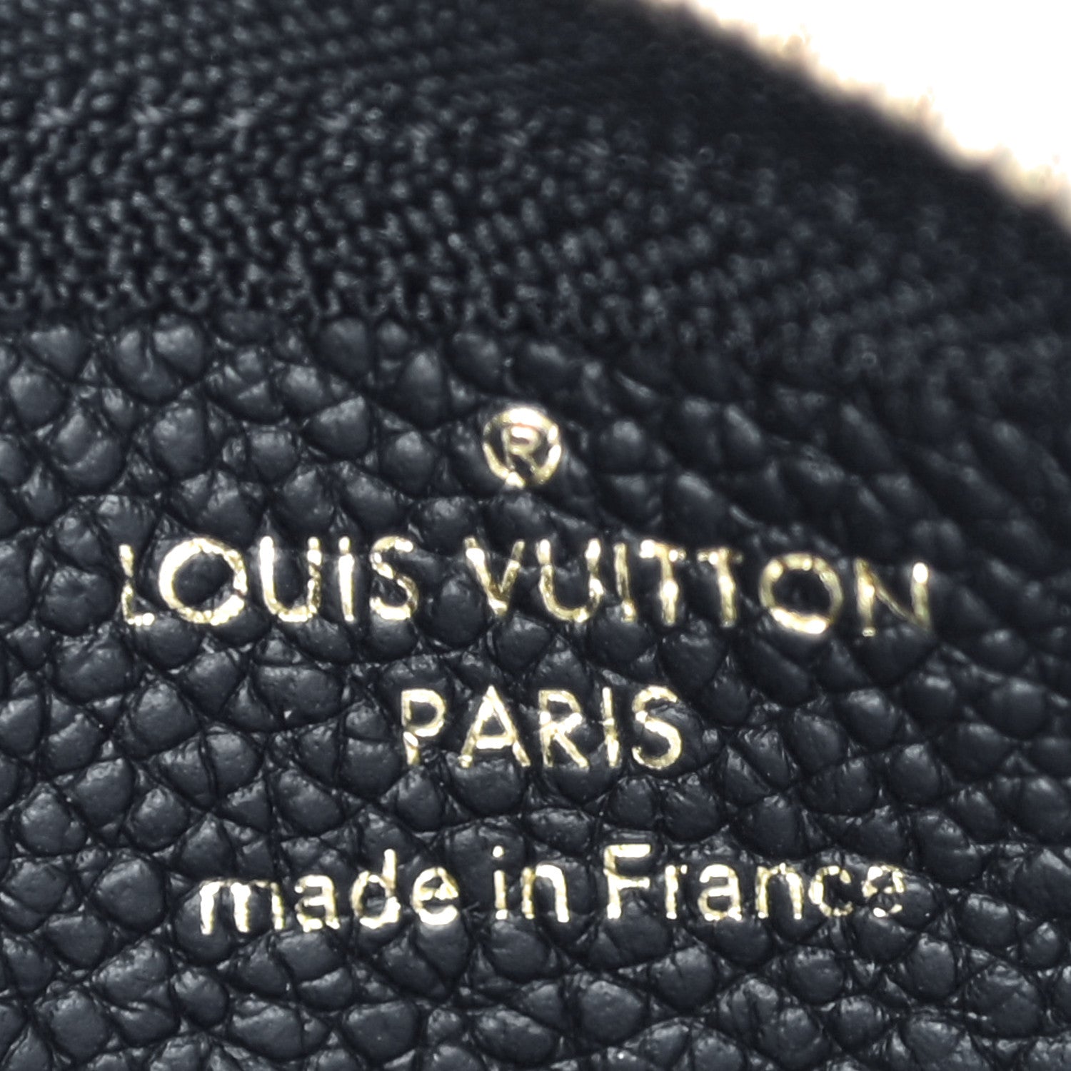 Louis Vuitton Empreinte Monogram Giant Key Pouch Black Beige 7 of 10