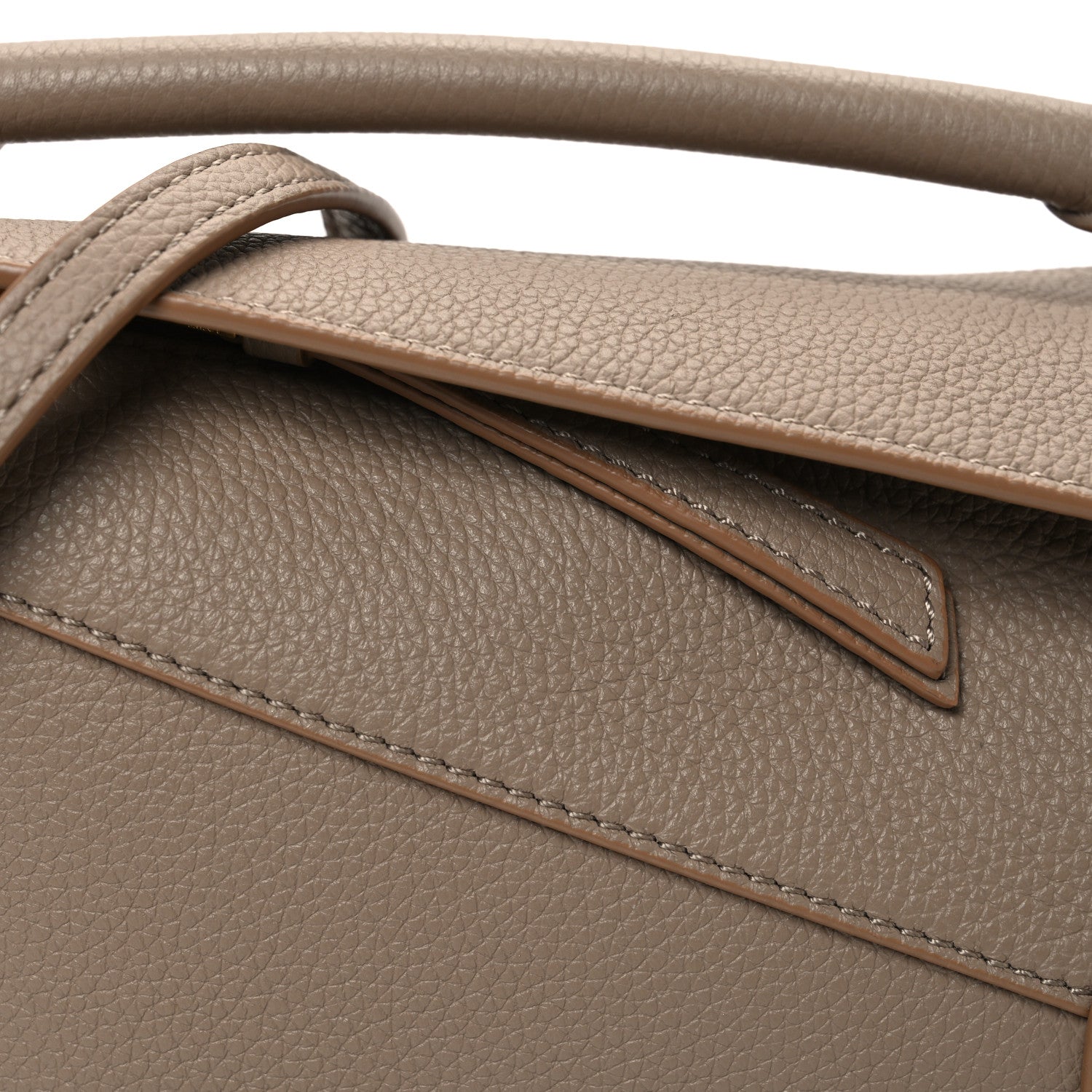 Loewe Soft Grained Calfskin Mini Puzzle Edge Bag Sand 7 of 9