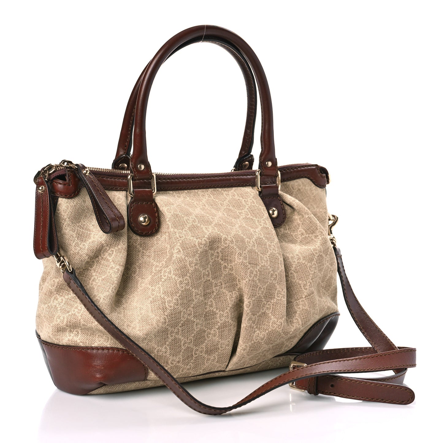 Monogram Medium Sukey Top Handle Dark Brown