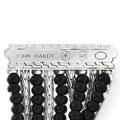 John Hardy Sterling Silver Black Onyx Multi Strand Bracelet 3 of 3