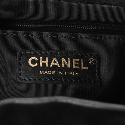 Chanel Lambskin Quilted Large Urban Spirit Backpack Black 6 of 10