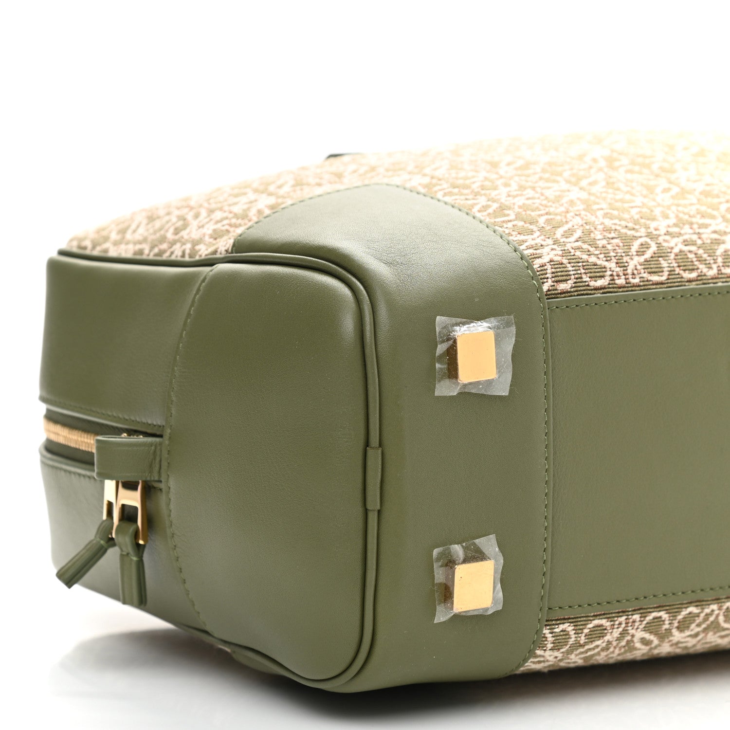 Loewe Jacquard Anagram Calfskin Amazona 28 Avocado Green 7 of 8