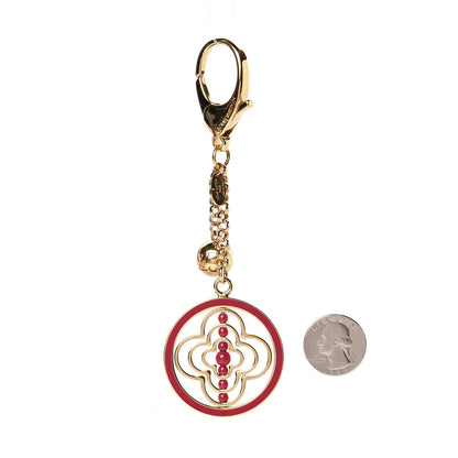 Louis Vuitton Whirly Flower Bag Charm Rose Indien 2 of 3