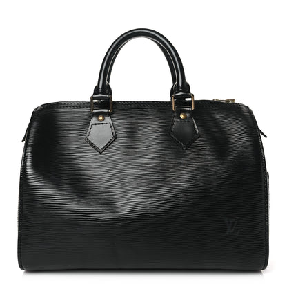 Louis Vuitton Epi Speedy 35 Black 1 of 10