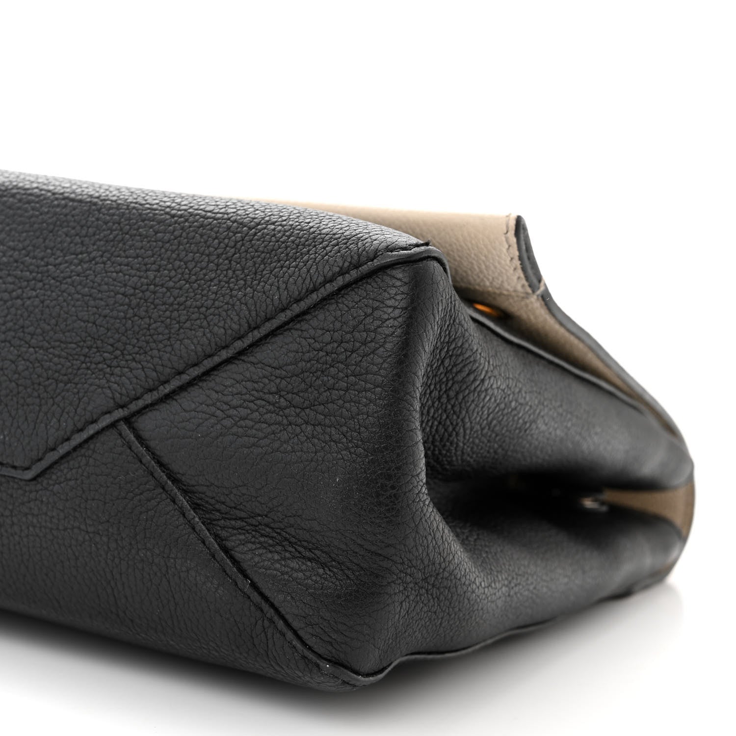 Louis Vuitton Calfskin Mechanical Flowers Lockme II Black Vanille 9 of 12