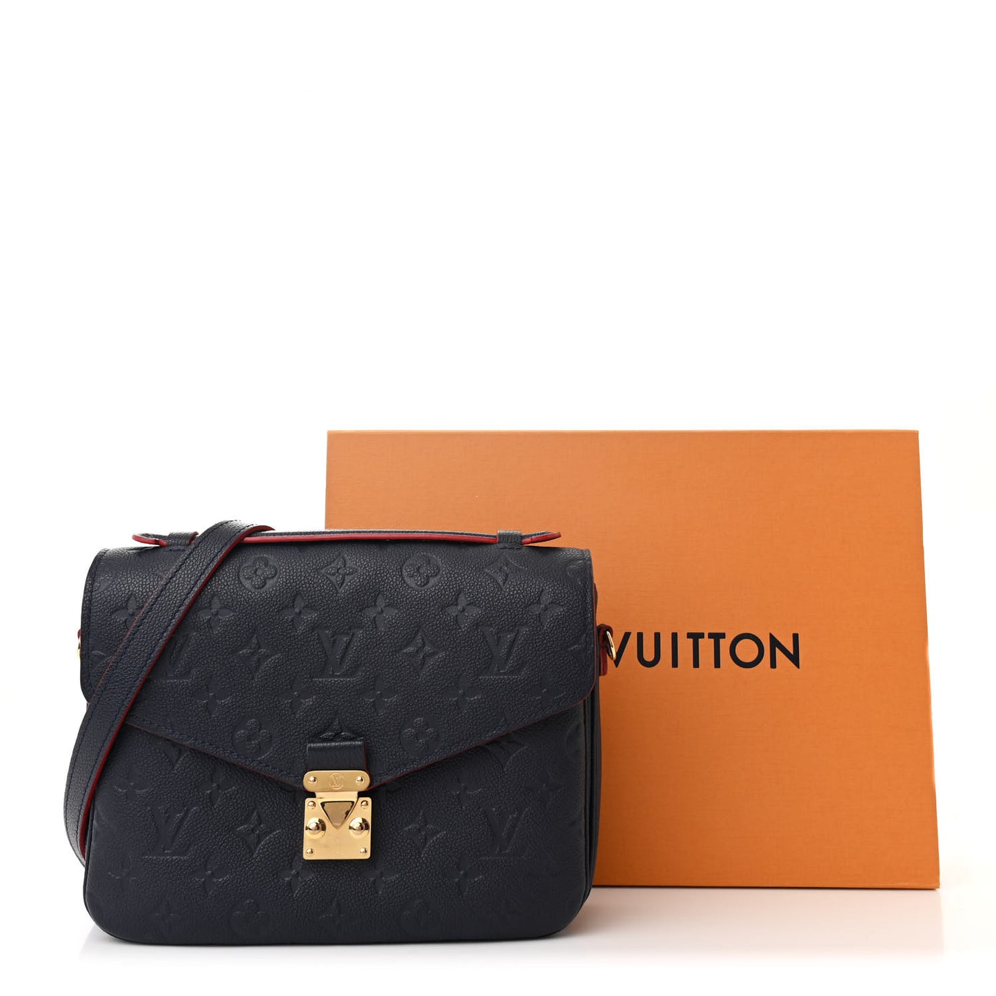 Empreinte Pochette Metis Marine Rouge