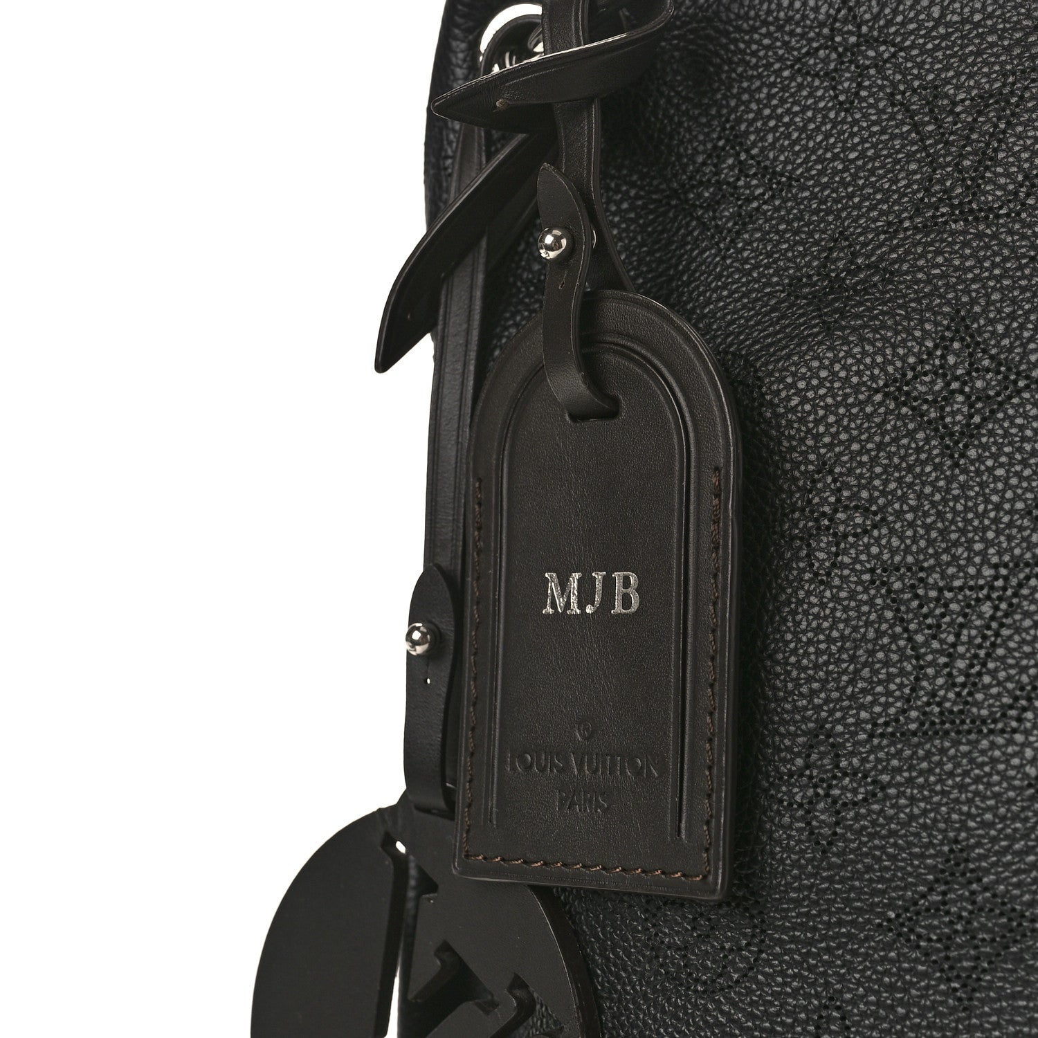 Louis Vuitton Mahina Beaubourg Hobo MM Black 9 of 9