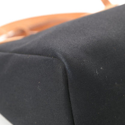 Hermes Toile Vache Calfskin Herbag PM 30 Black Natural 11 of 21