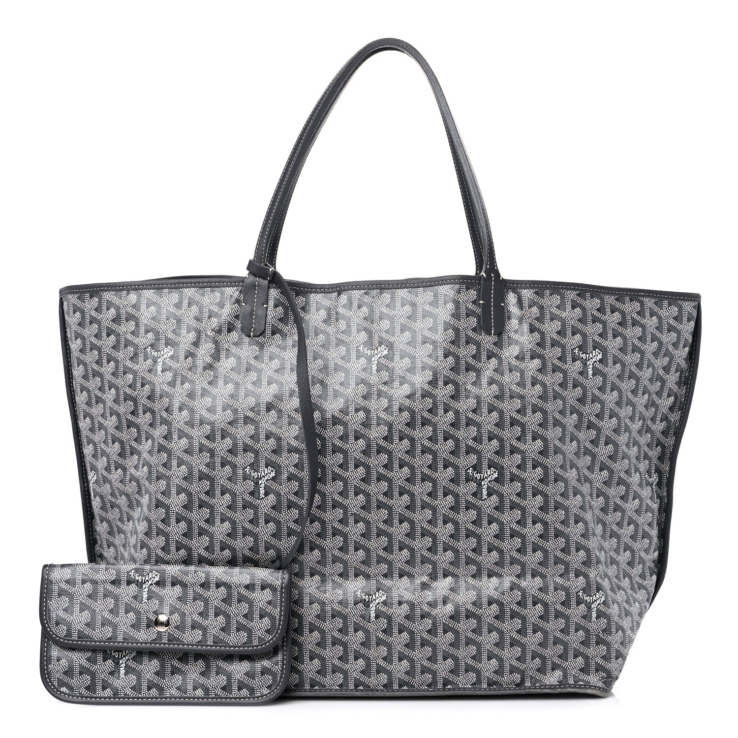 Goyard Goyardine Reversible Anjou GM Grey 1 of 19