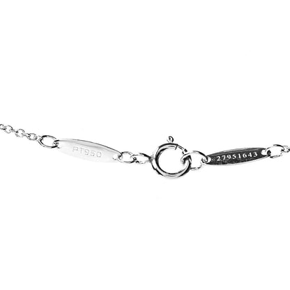Tiffany Platinum Diamond .22ct Elsa Peretti Diamonds By The Yard Pendant Necklace 5 of 6
