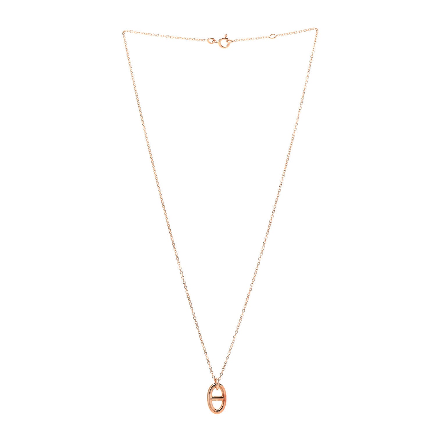 Hermes 18K Rose Gold PM Farandole Pendant Necklace 3 of 6