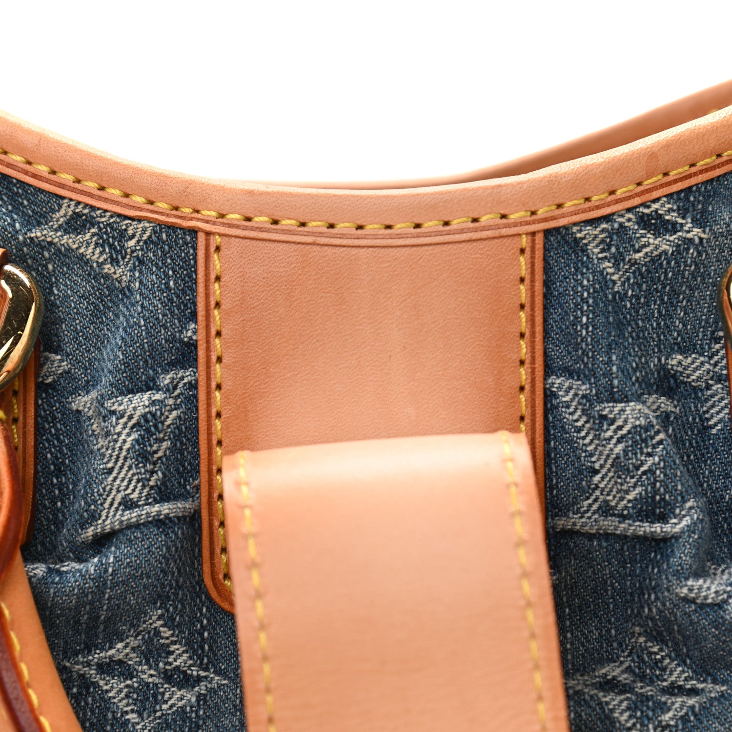 Louis Vuitton Monogram Denim Pleaty Blue 11 of 12