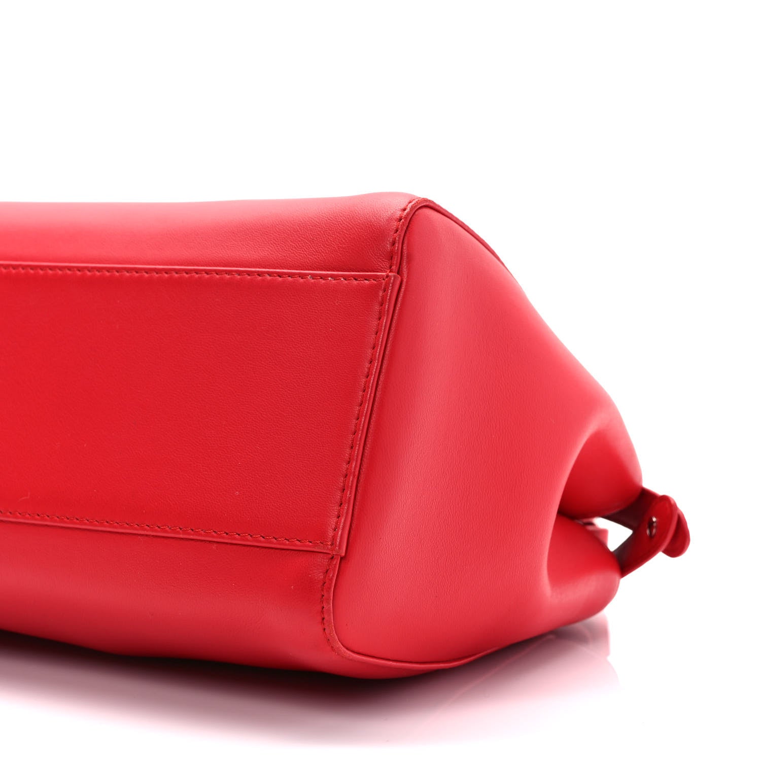Fendi Nappa Mini Peekaboo Iconic Satchel Fiamma 7 of 7