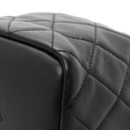 Chanel Lambskin Quilted Small Perfect Meeting Hobo Black 11 of 11
