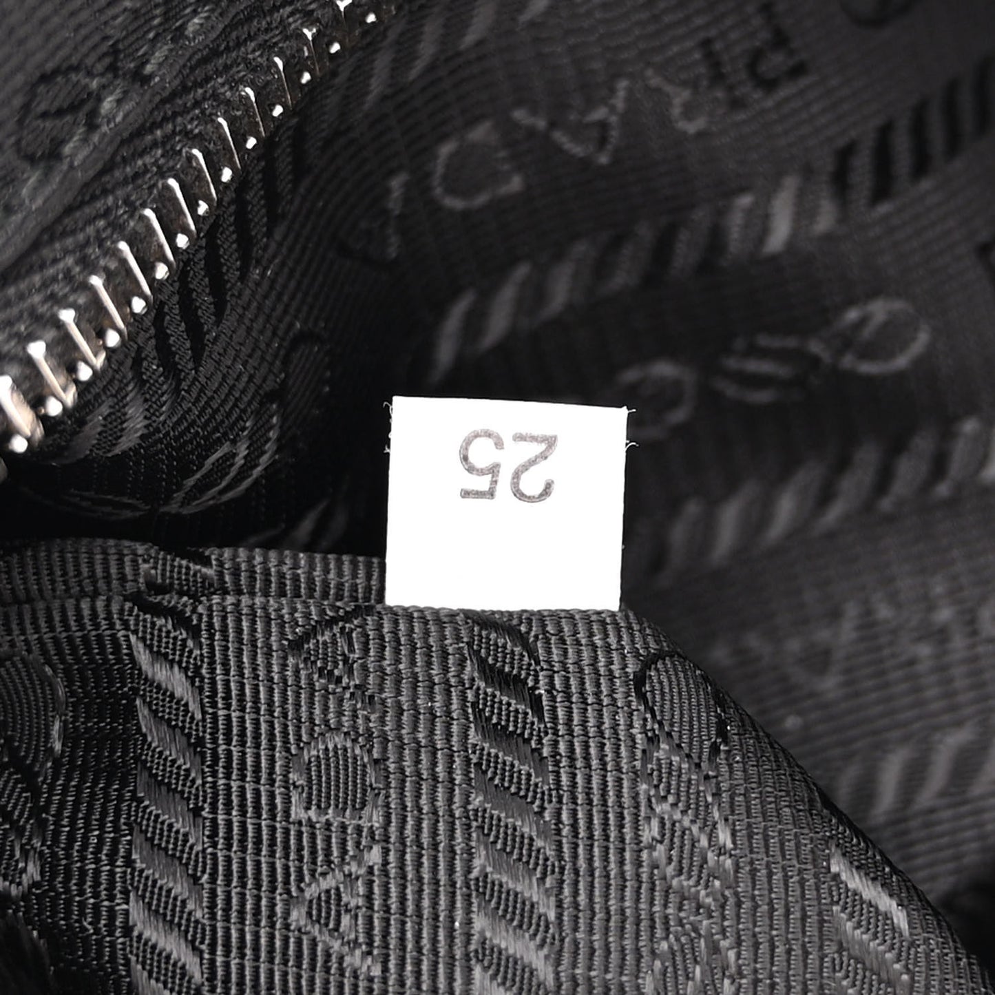 Re-Nylon Triangle Padded Patchwork Shoulder Bag Black