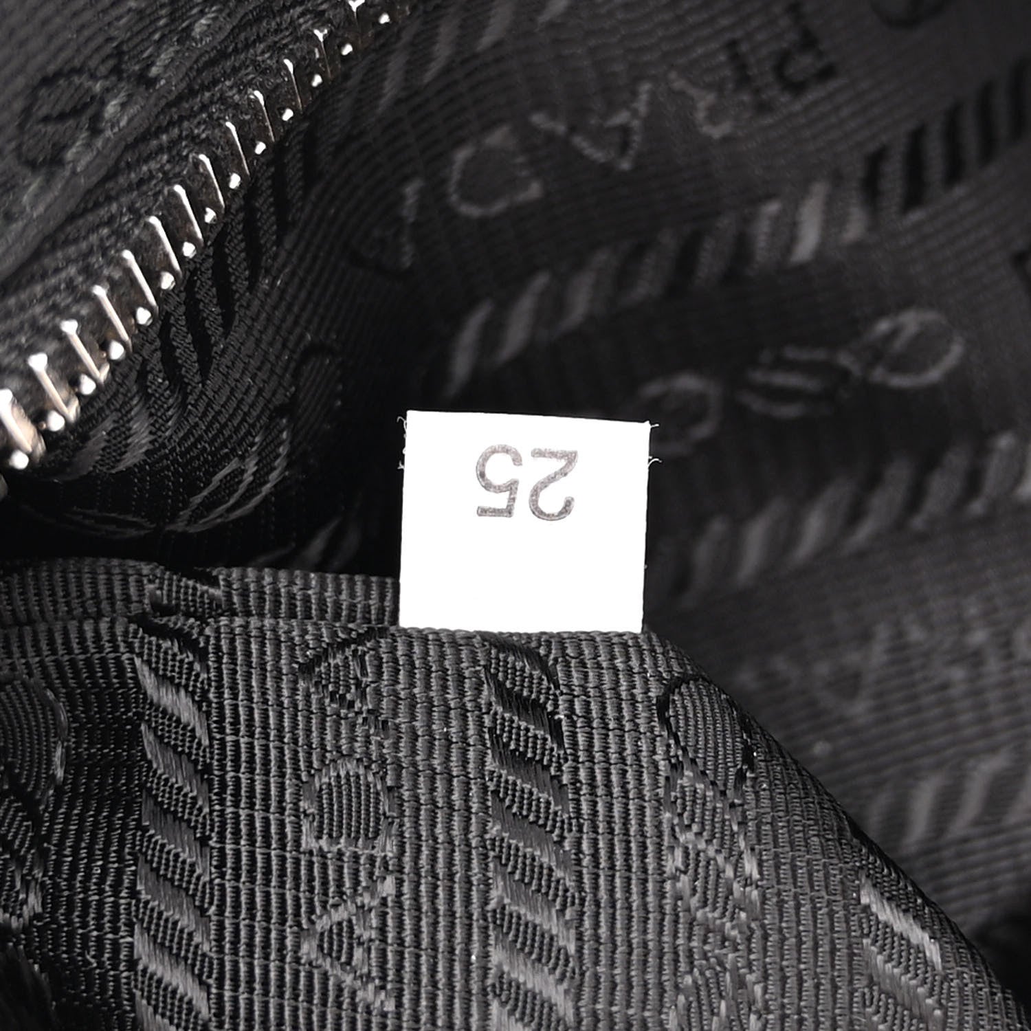 Prada Re-Nylon Triangle Padded Patchwork Shoulder Bag Black 7 of 10