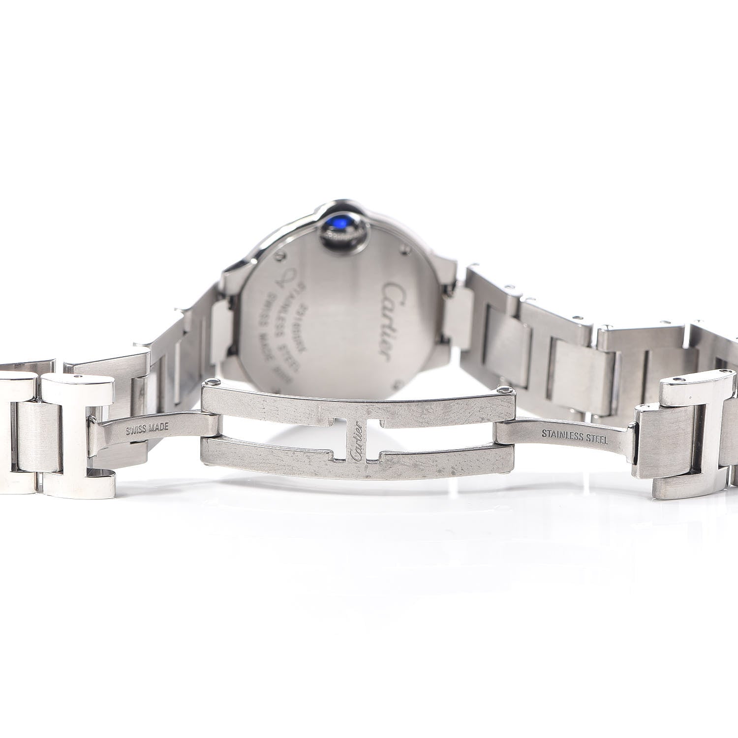 Cartier Stainless Steel 28mm Ballon Bleu De Quartz Watch 6 of 6