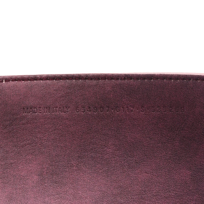 Balenciaga Used Calfskin Rust Hardware Neo Classic City Burgundy 7 of 11
