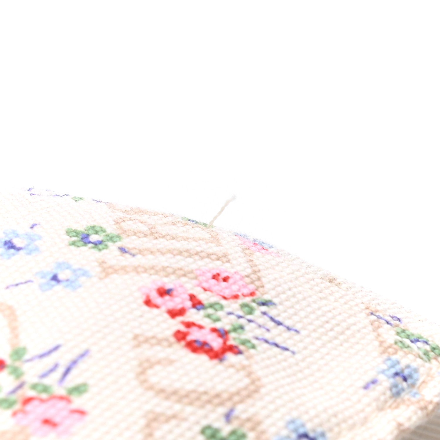 Gucci X LIBERTY OF LONDON Canvas Floral Print Baseball Hat M White 11 of 11