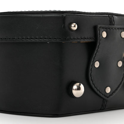 Saint Laurent Calfskin Small Mica Hat Box Black 9 of 12