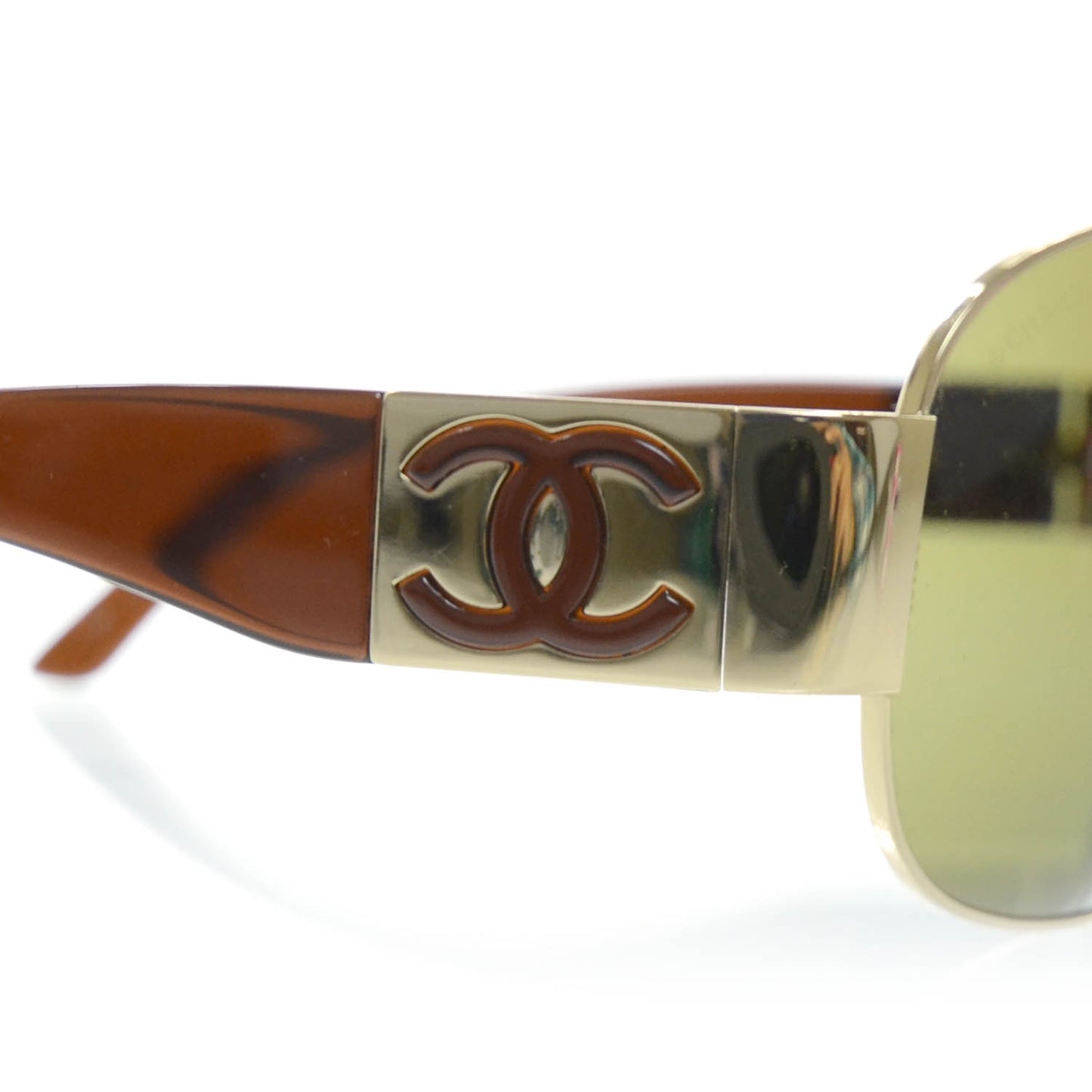 Aviator Sunglasses 4128 Brown