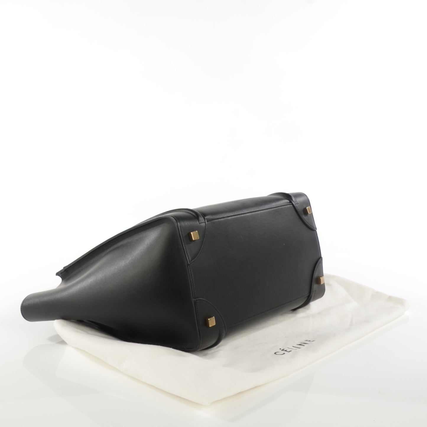 Smooth Calfskin Mini Luggage Black