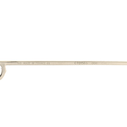 Cartier Premiere De Cartier Round Sunglasses CT0156S Blue Silver 6 of 7
