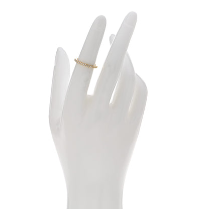 Tiffany 18K Yellow Gold Diamond Soleste Half Eternity Band Ring 49 5 2 of 4