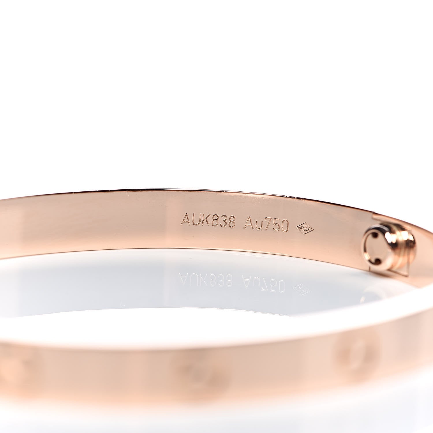 Cartier 18K Pink Gold LOVE Bracelet 18 4 of 6
