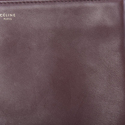 Celine Smooth Lambskin Small Trio Crossbody Bag Burgundy 15 of 17